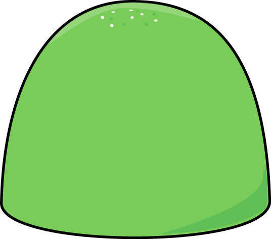 536x473 Green Christmas Gum Drop Clip Art