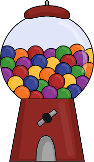 185x320 Gumball Machine Clipart