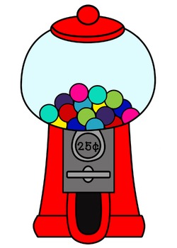 250x350 Machine And Gumball Clipart