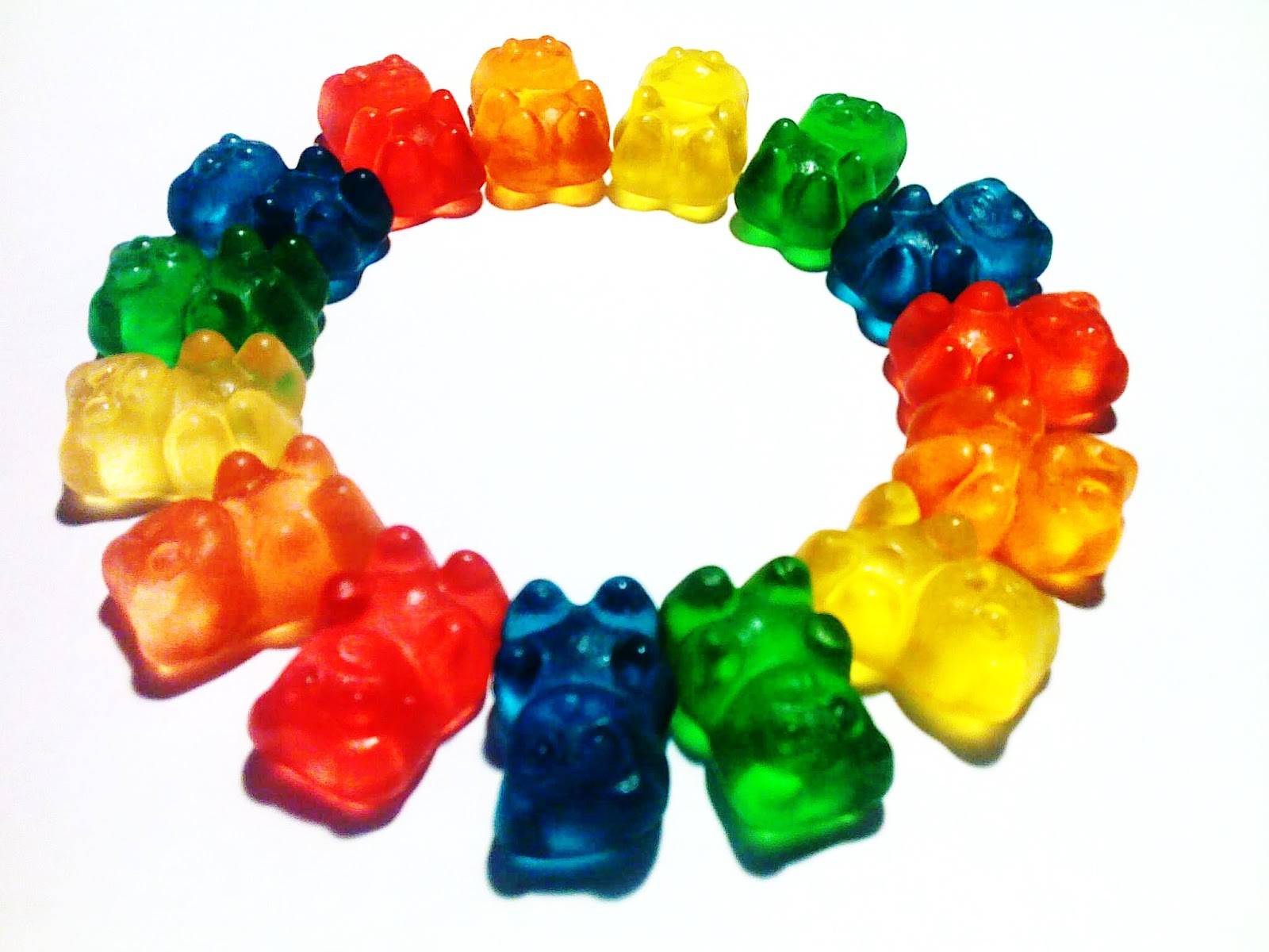 1600x1200 Gummy Bear Clipart Rainbow