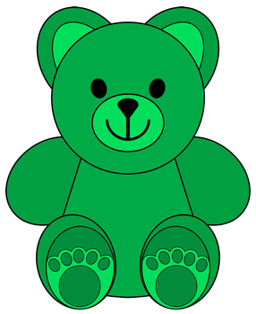 286x350 Clip Art Little Colored Bears Clip Art, Bears And Teddy Bear
