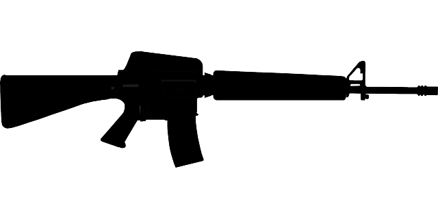 640x320 Black, War, Gun, Machine, Deadly