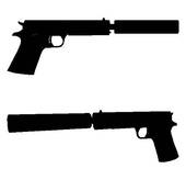 170x164 Pistol Clip Art