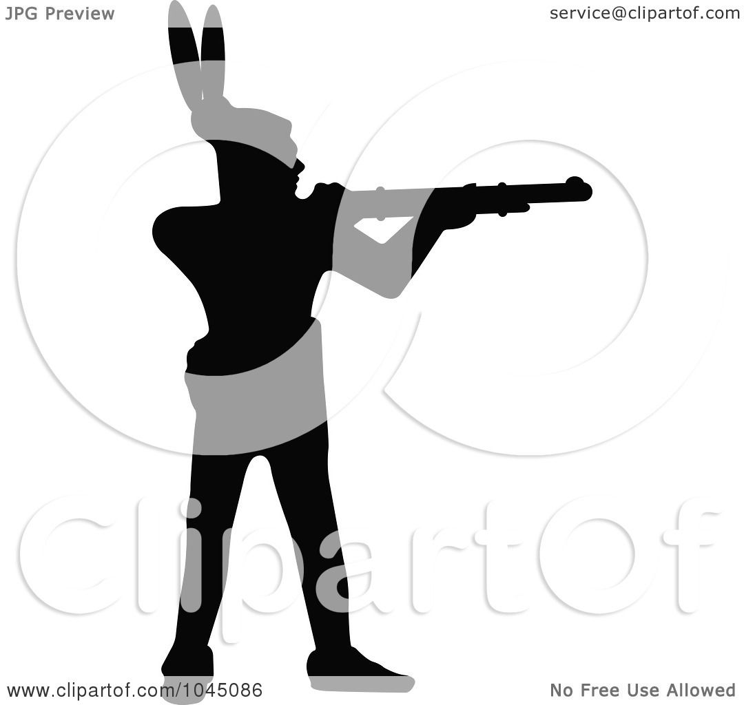 1080x1024 Royalty Free (Rf) Clip Art Illustration Of A Black Silhouetted