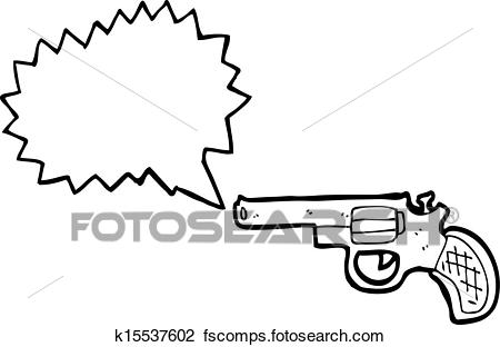 450x312 Clipart Of Shooting Gun Cartoon K15537602