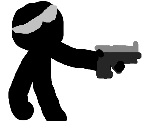 500x400 Gun Shot Clipart Animated