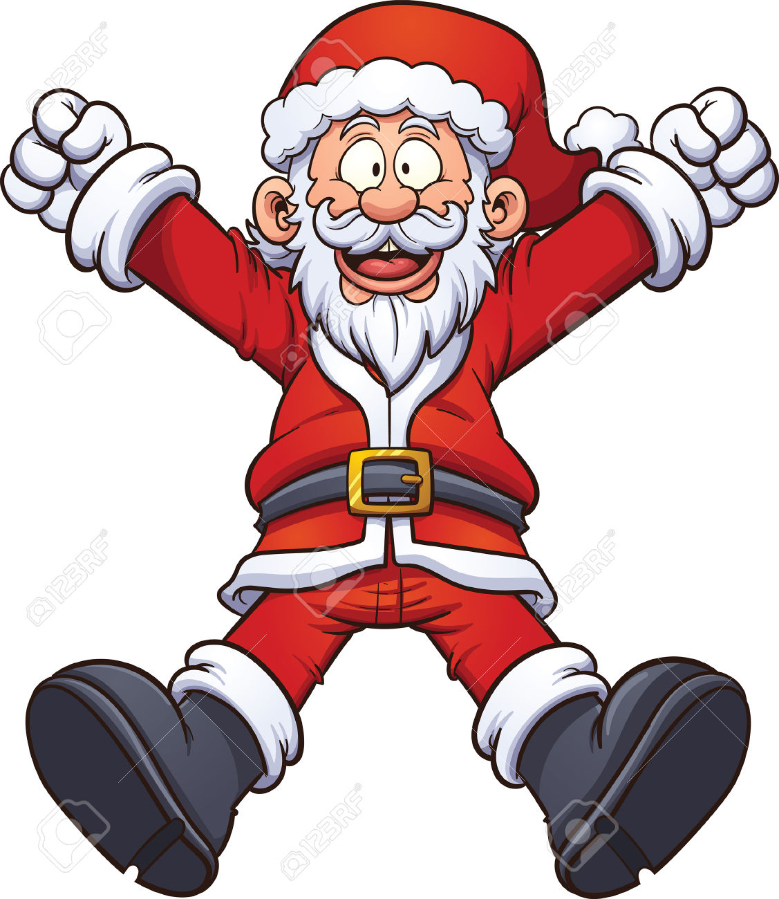 1127x1300 Santa Vector Clipart