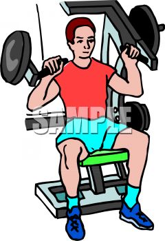 240x350 Gym Clipart