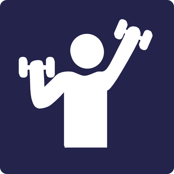 600x600 Gym Clip Art