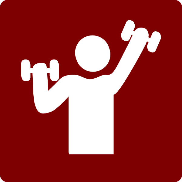 600x600 Hotel Icon Gym Clip Art