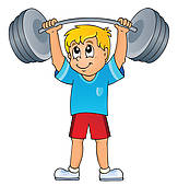 163x170 Gym Workout Clip Art