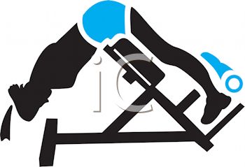350x239 Silhouette Of A Man Using A Sit Up Machine