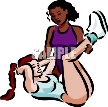 350x348 Female Gym Clip Art Cliparts
