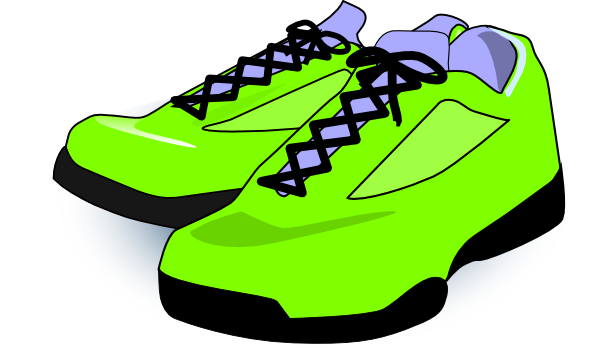 600x348 Sneaker Tennis Shoes Clipart Black And White Free 3 3