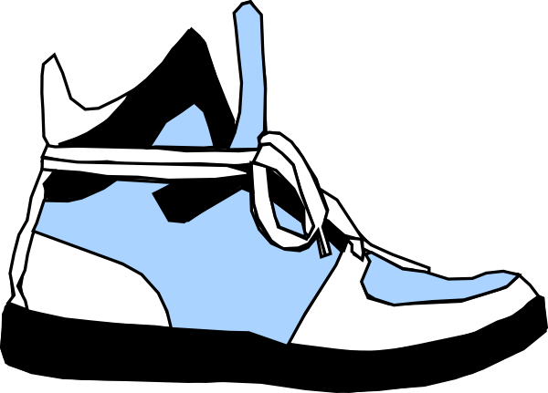 600x431 Gym Shoes Clipart Old Shoe