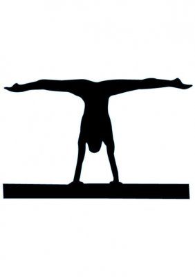 282x400 Gymnast Clipart Backbend