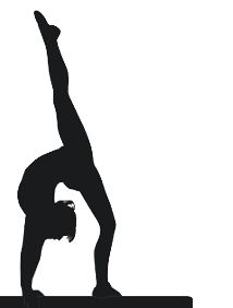 214x282 Gymnastics Clipart Gymnastics Bridge