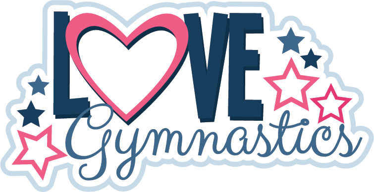 755x388 Gymnastics Clipart I Love