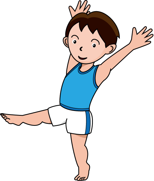 539x633 Free Gymnastics Clipart