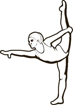 245x350 Gymnastics Clipart Black And White Clipart Panda