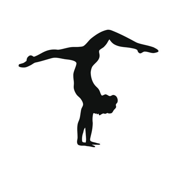 600x600 Graphics For Gymnastic Silouette Graphics