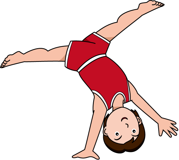 628x561 Cartoon Gymnastics Cliparts 187012