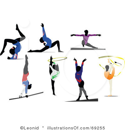 400x420 Gymnastics Clipart Artistic Gymnastics