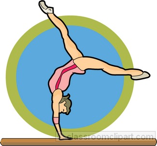 325x302 Boys Gymnastics Cartoon Clipart Panda