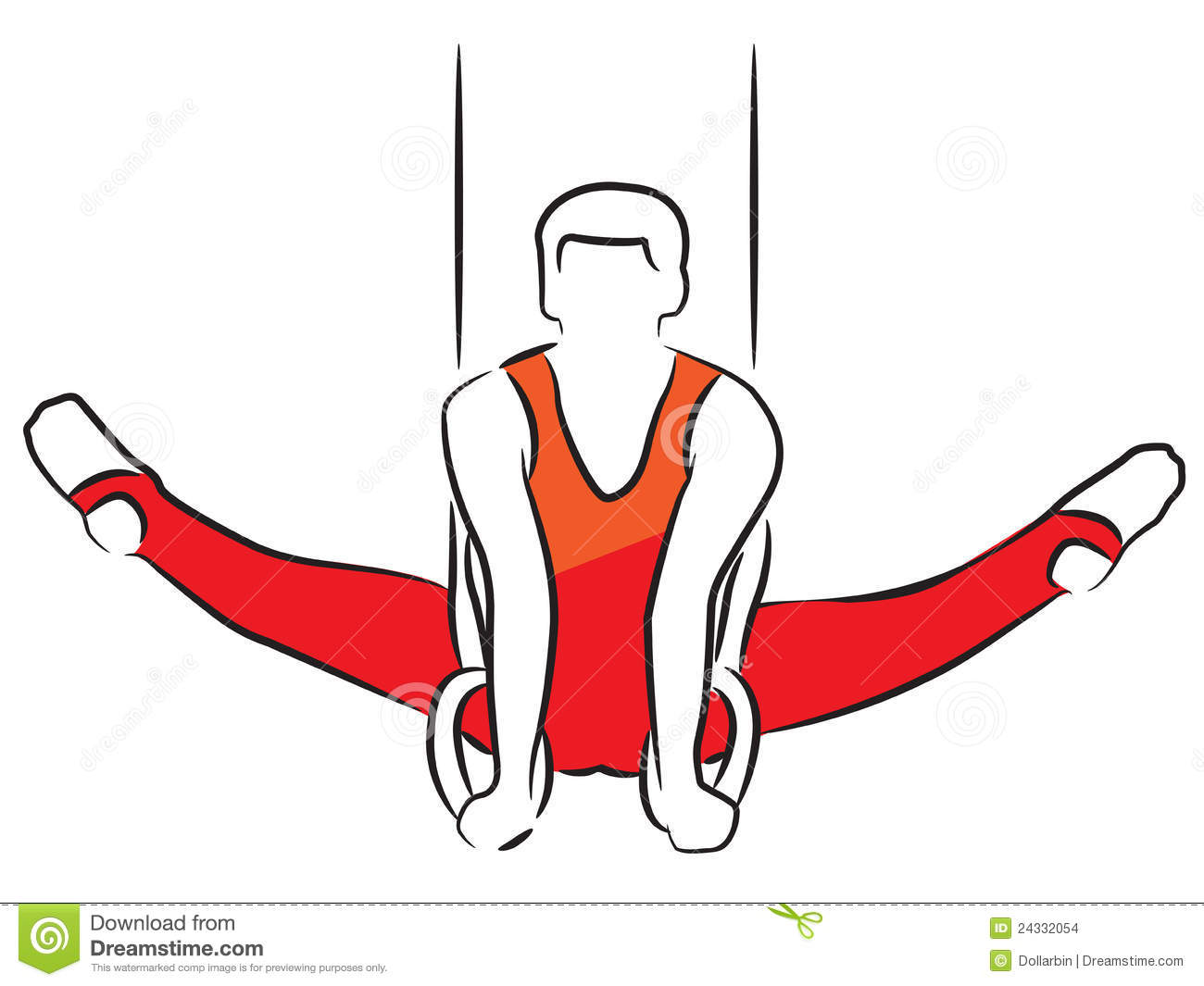 1300x1065 Gymnastics Clipart Iron Cross