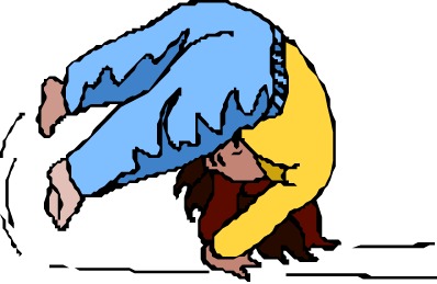 398x259 Gymnastics Clipart Somersault