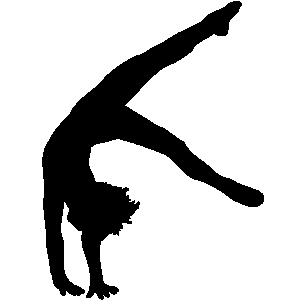 300x300 Gymnastics Gymnast Clip Art