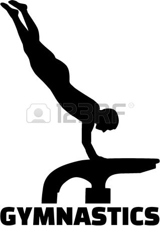 319x450 Vault Gymnastics Clipart