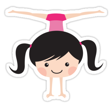 375x360 Cartoon Gymnastics Cliparts 187023