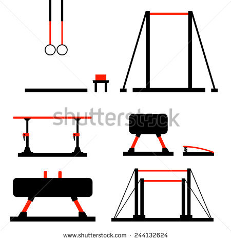 450x470 Gymnastics Clipart Gymnastics Equipment