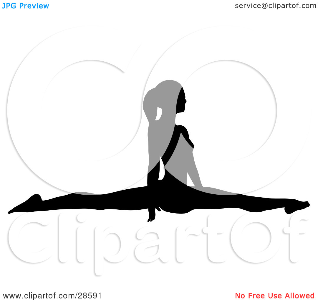 1080x1024 Gymnastics Clipart Gymnastics Split