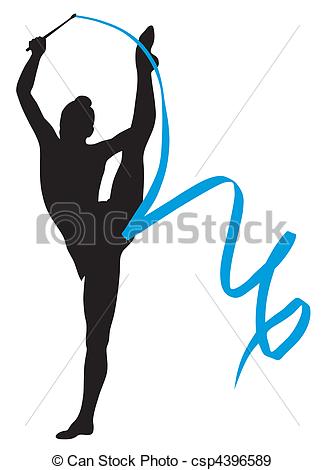 324x470 Gymnastics Clipart Rhythmic Gymnastics