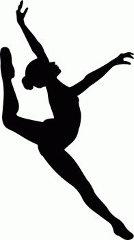 196x350 Clipart Silhouette Jump