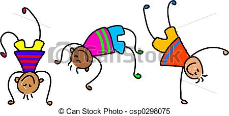 450x228 Gymnastics Clipart Children'S