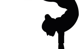 280x168 Gymnast Silhouette Clip Art