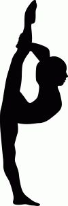 100x300 Gymnastics Clipart Splits