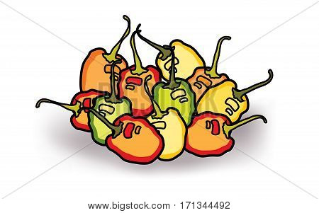 450x301 Habanero Images, Illustrations, Vectors