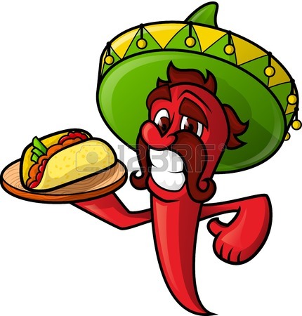 430x450 Burning Hot Chili Pepper Cartoon On Fire Royalty Free Cliparts