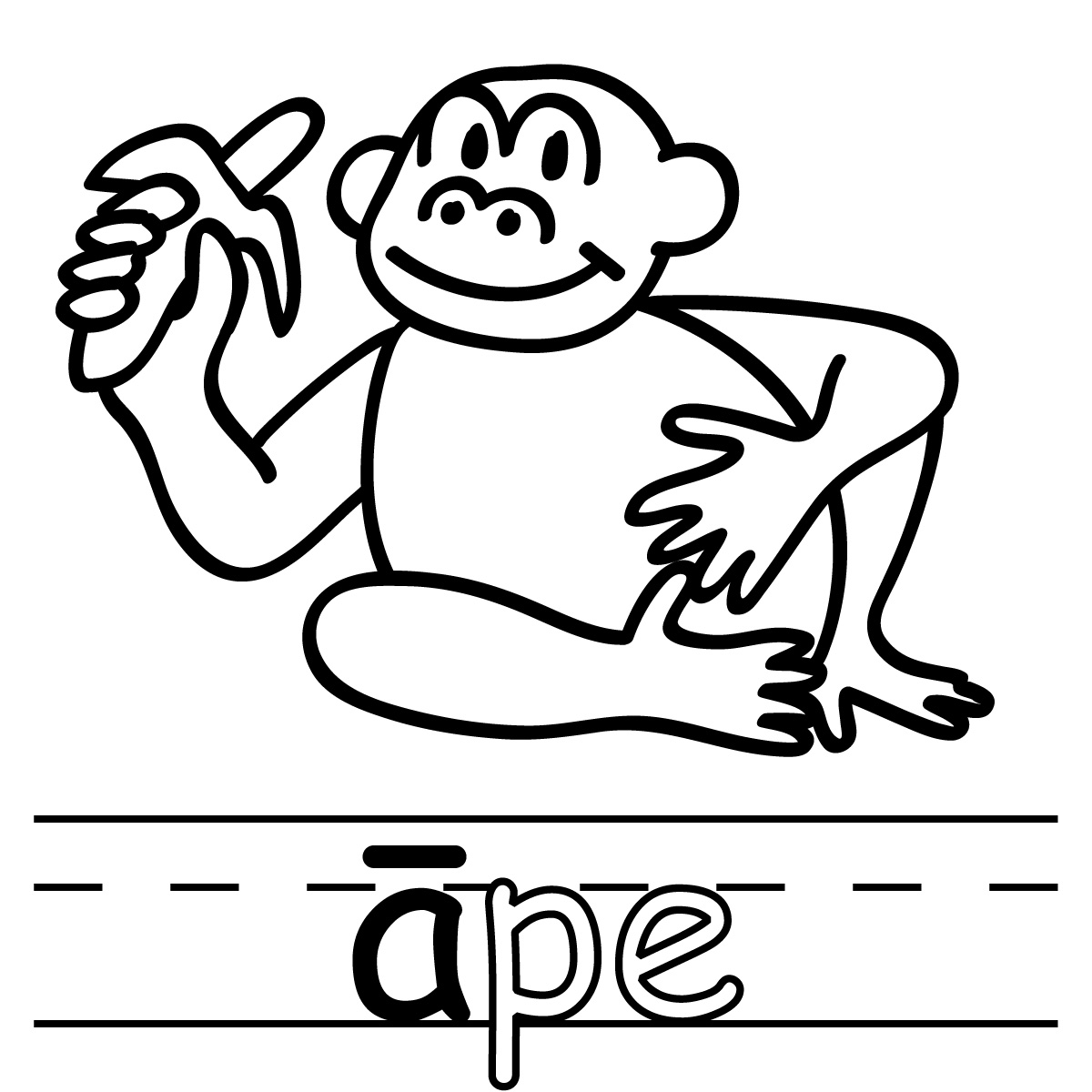 1200x1200 Ape Clipart