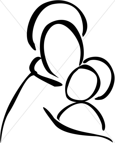 493x612 Clip Art Of Mary Mother Of Jesus For Preschoolers Cliparts