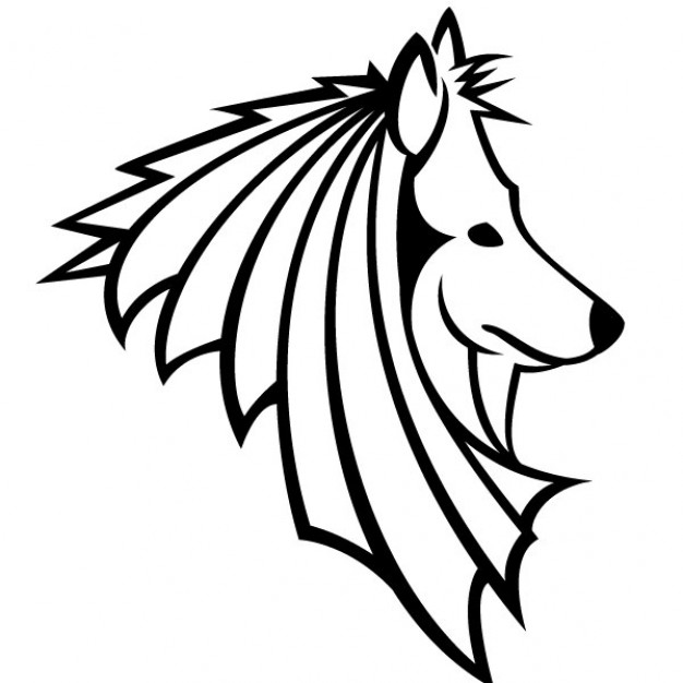 626x626 Dog With Long Hair Vector Clip Art Vector Free Download