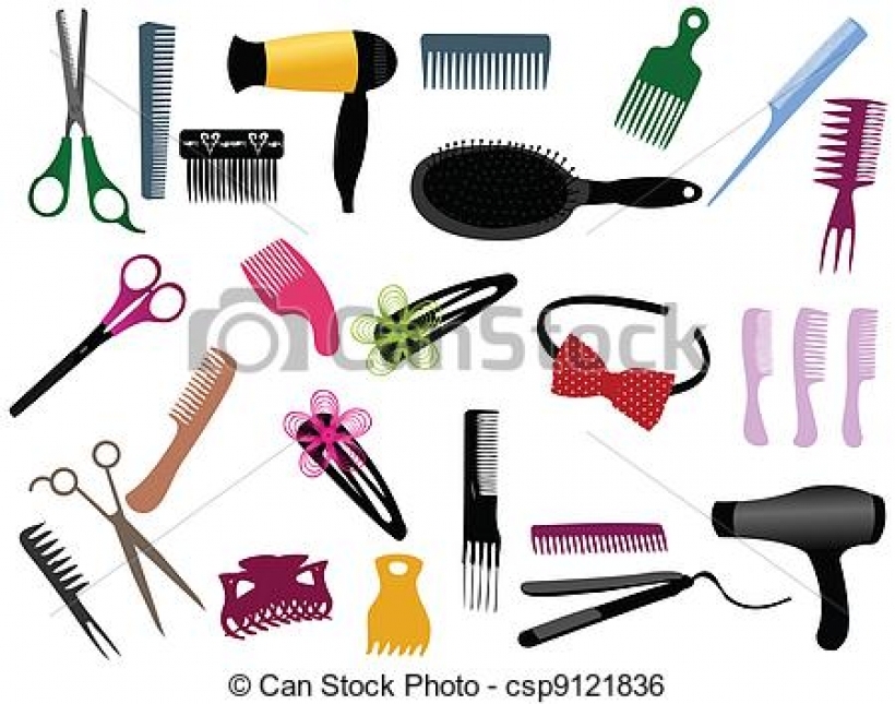 820x645 Hair Clipart Equipment