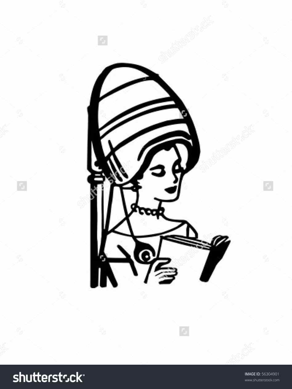 948x1264 Set Hair Salon Labels Stock Vector Beauty Shop Clip Art Set Hair