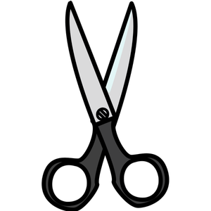 300x300 937 Hair Cutting Scissors Clip Art Public Domain Vectors
