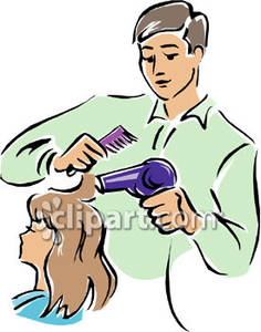 236x300 Man Hair Stylist Clipart