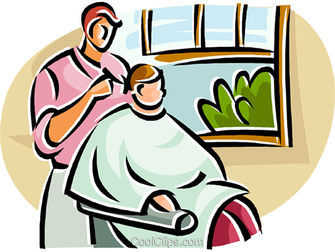 480x361 Man Getting His Hair Cut